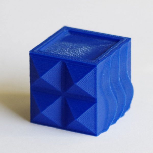 bleu - PLA Impression 3D - Cube PLA bleu