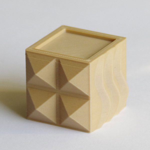 bois - PLA Impression 3D - Cube PLA bois