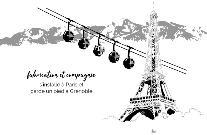 Tour Eiffel par Margaux Valluet dessin grenoble paris